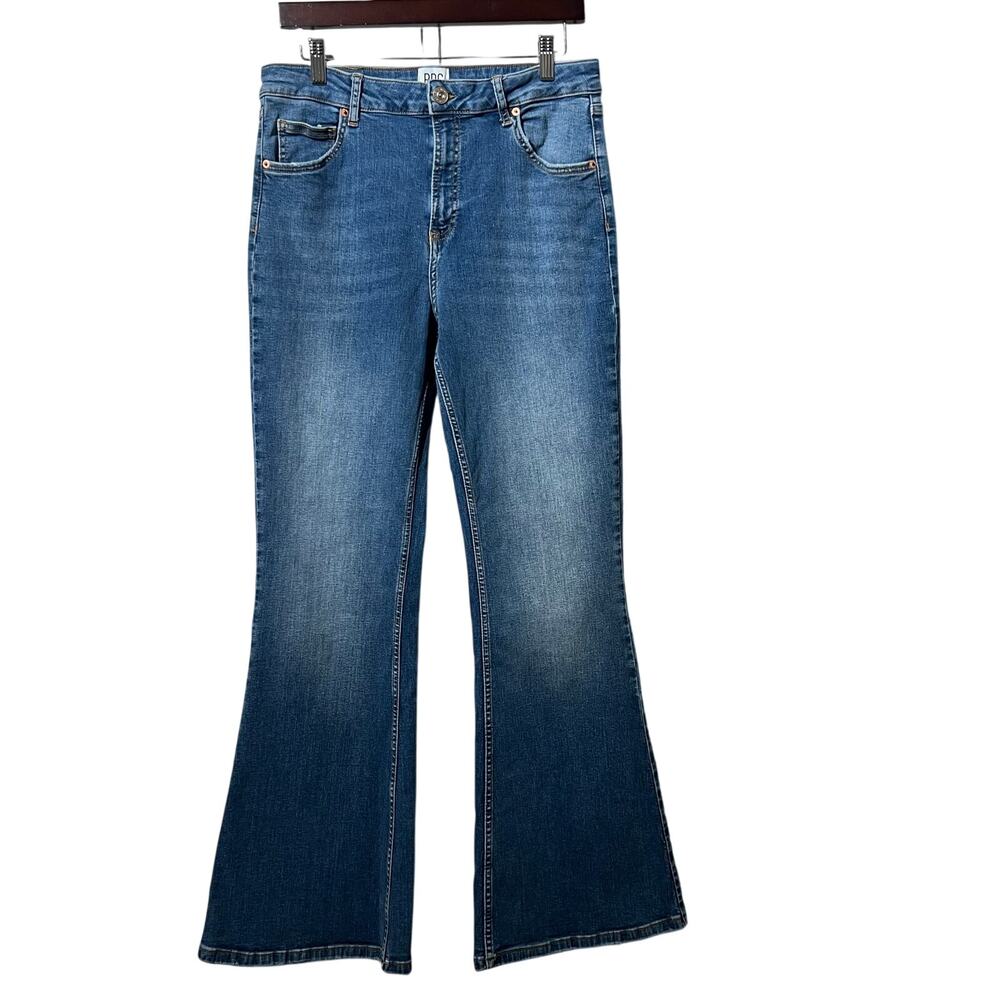 BDG Urban Outfitters High Rise Flare Legged Blue Denim Jeans | Womens Size 31x32